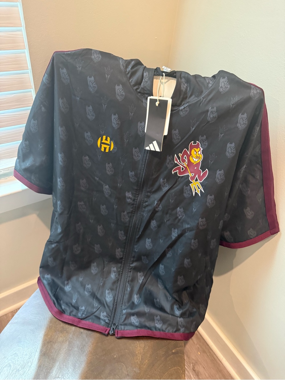 Arizona State Sun Devils James Harden Exclusive Short-Sleeve Warm-Up Jacket
